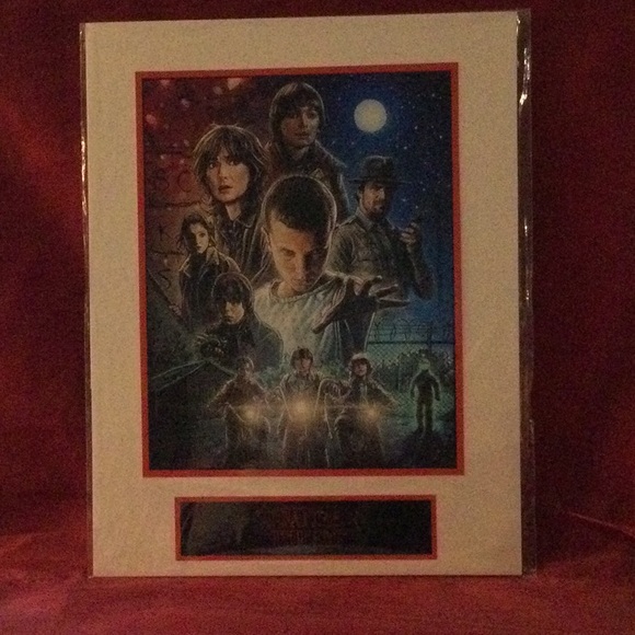 Set of 5 Stranger Things Mounted Mini Posters - Picture 6 of 8